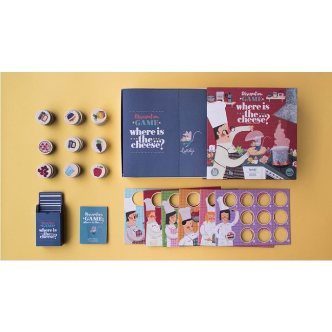 Gra obserwacyjna Londji - Gdzie jest ser?