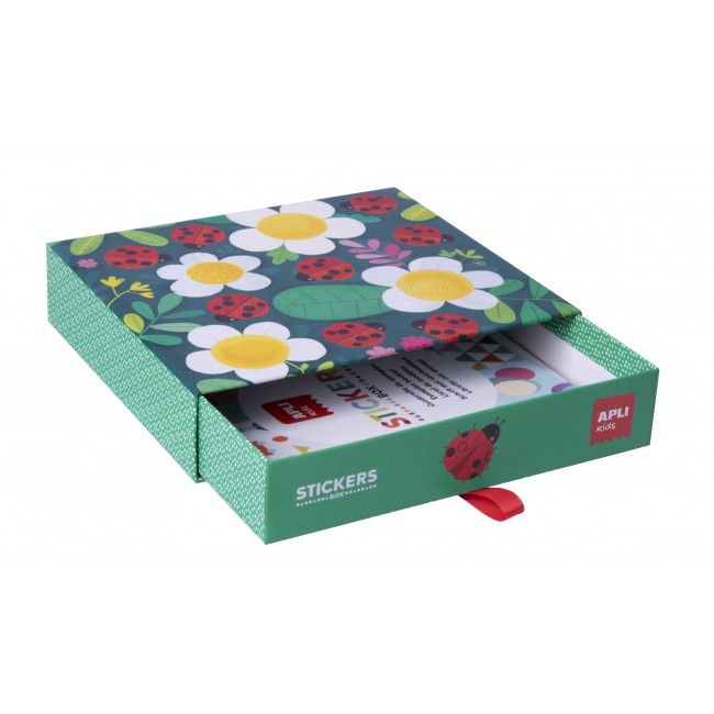 Zestaw z naklejkami Apli Kids - Biedronka