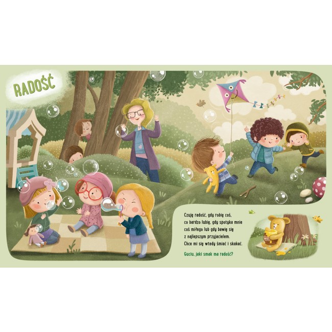 Książka "Feluś i Gucio poznają emocje" wydawnictwo Nasza Księgarnia