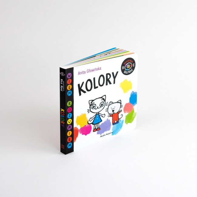 Książka "Kicia Kocia i Nunuś. Kolory" wydawnictwo Media Rodzina