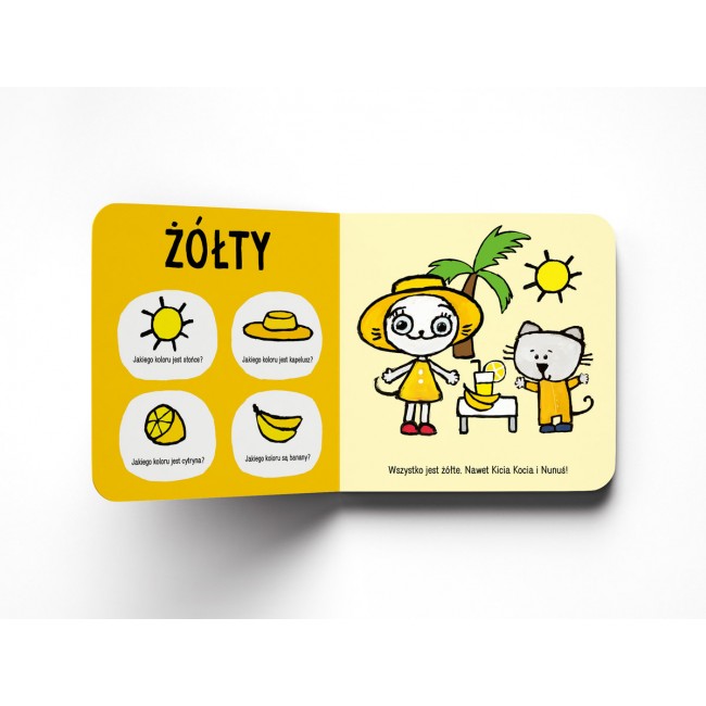 Książka "Kicia Kocia i Nunuś. Kolory" wydawnictwo Media Rodzina