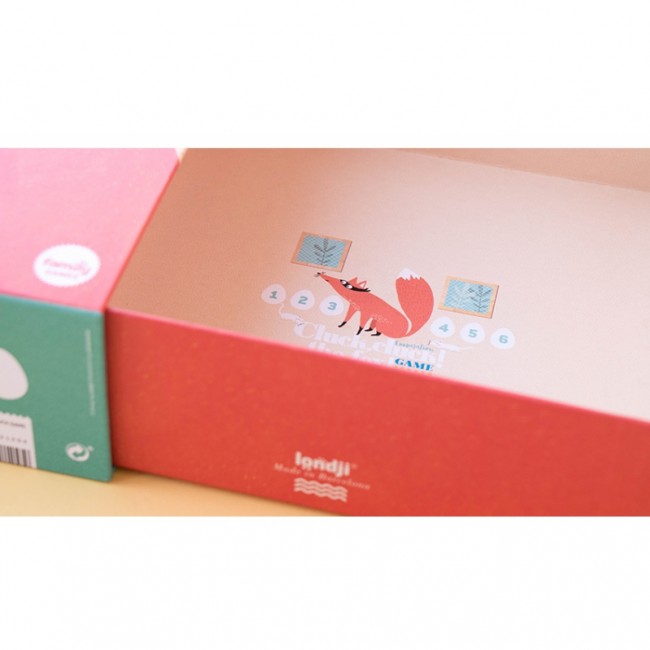 Gra rodzinna Cluck, cluck! Fox! Londji - Puk Puk, tu lisek!