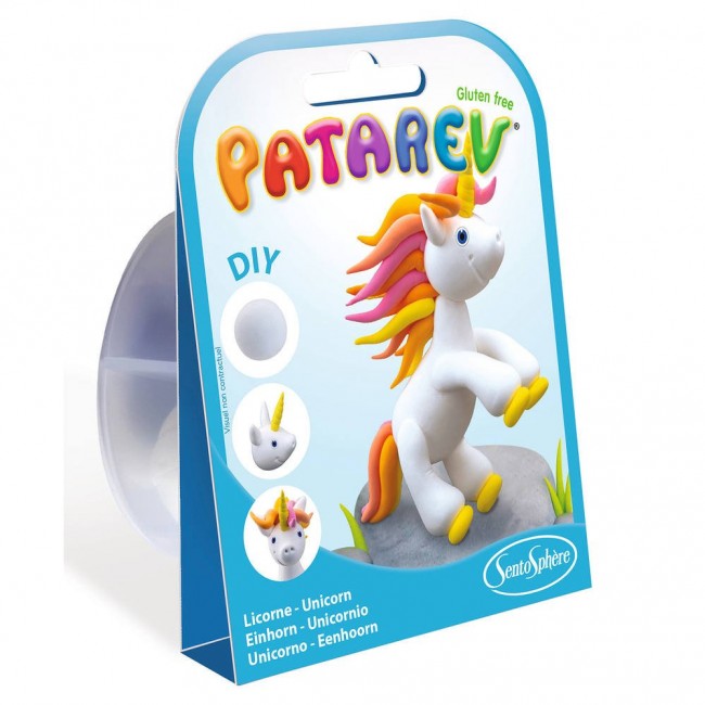 Jednorożec z masy plastycznej Patarev SentoSphere