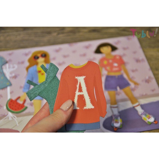 Zestaw z magnesami Apli Kids - Moda