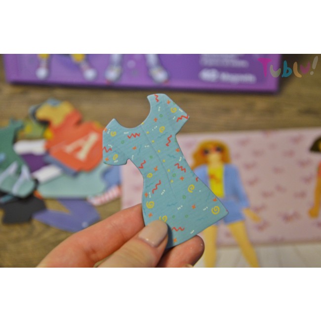 Zestaw z magnesami Apli Kids - Moda