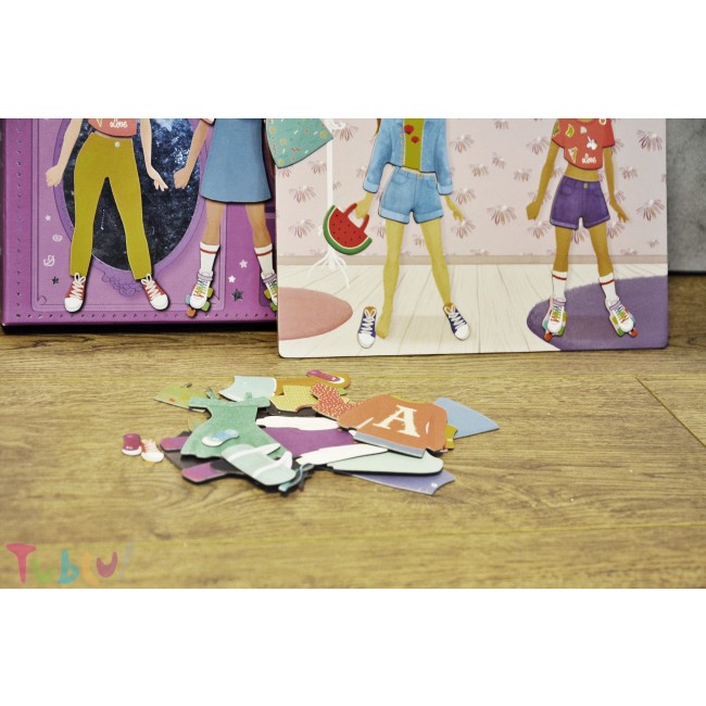 Zestaw z magnesami Apli Kids - Moda