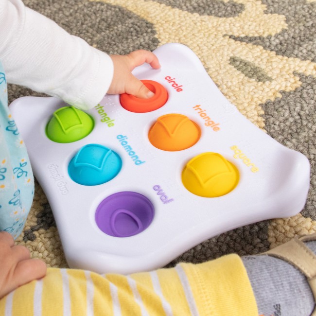 Bąbelki Dimpl Duo Fat Brain Toys - Kształty i Kolory