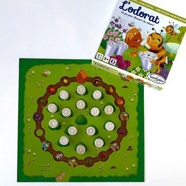 Gra sensoryczna "Węch" wg metody Montessori SentoSphere