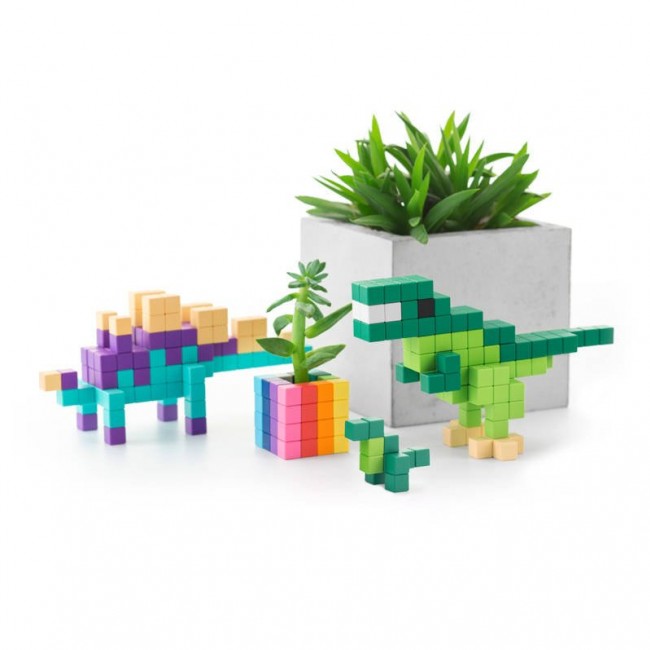 Klocki magnetyczne Pixio - Mini Safari