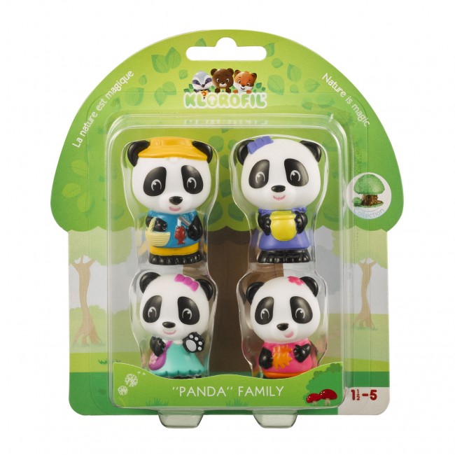 Rodzina Misiów Panda Klorofil