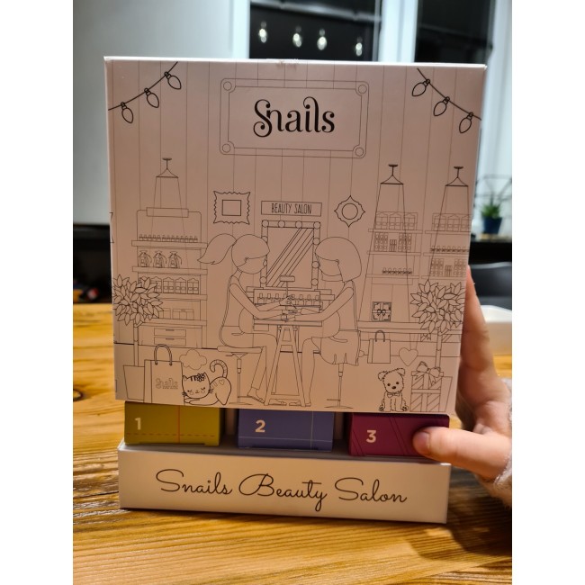 Kalendarz adwentowy z kosmetykami Snails