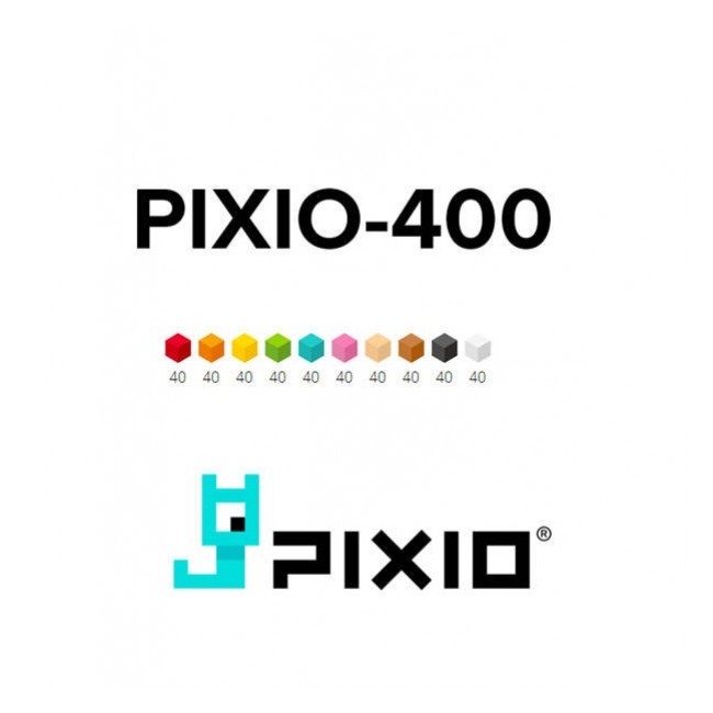 Klocki magnetyczne Pixio - 400