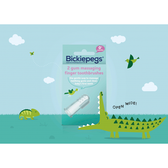 Silikonowa szczoteczka Bickiepegs