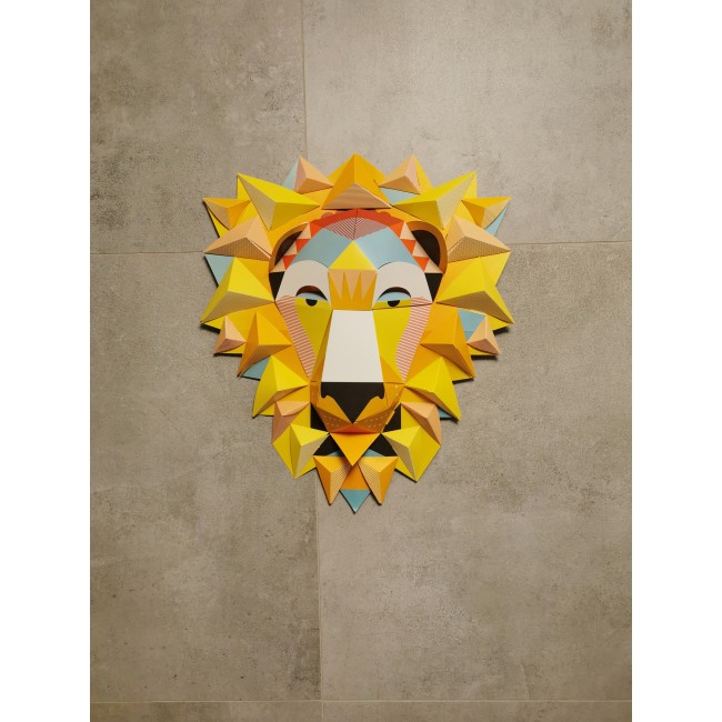 Zestaw artystyczny składanka w 3D Djeco - Lew