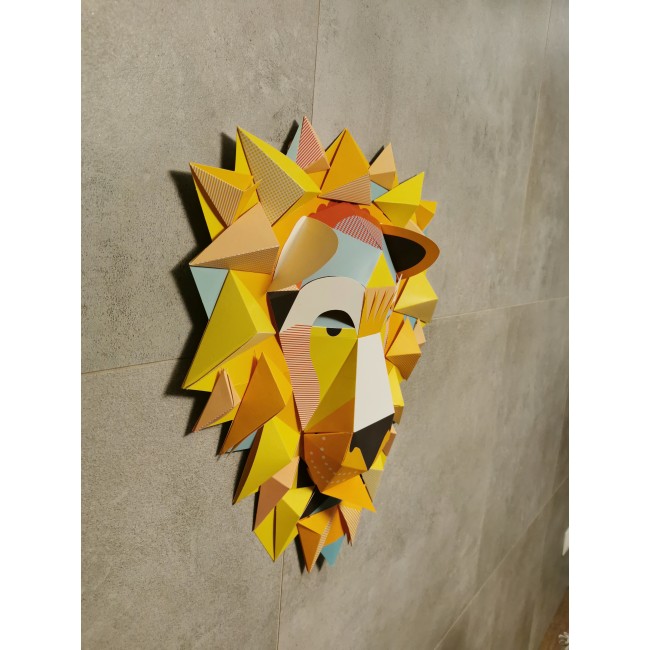 Zestaw artystyczny składanka w 3D Djeco - Lew