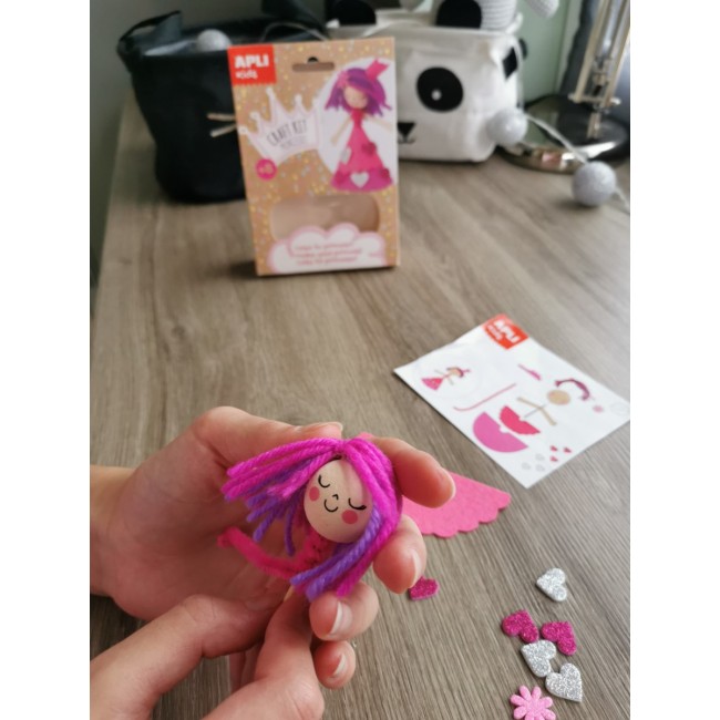 Zestaw artystyczny Apli Kids - Różowa Księżniczka