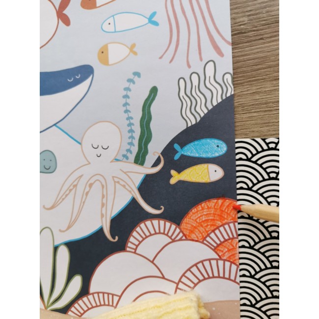 Zestaw artystyczny Apli Kids - Tekstury