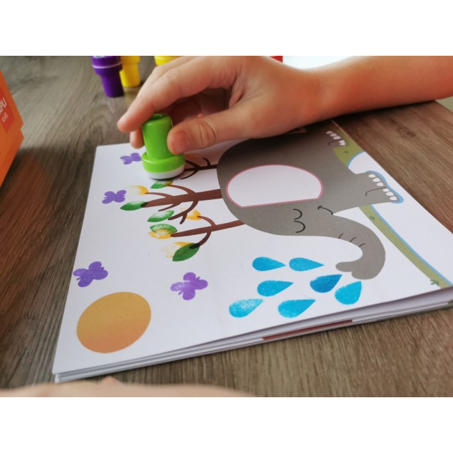 Mój pierwszy zestaw artystyczny Apli Kids - Stempelki