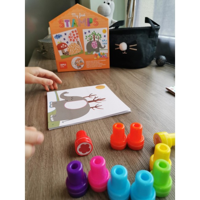 Mój pierwszy zestaw artystyczny Apli Kids - Stempelki