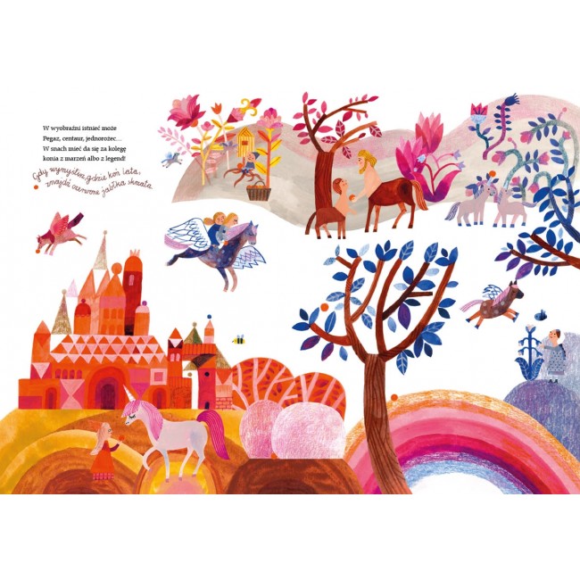 Książka "Opowiem ci, mamo, co robią konie" wydawnictwo Nasza Księgarnia