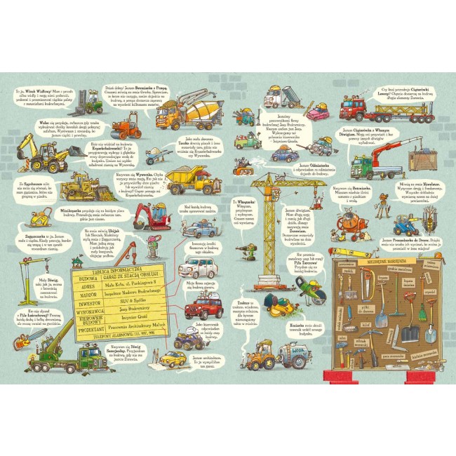 Książka "Rok na placu budowy" wydawnictwo Nasza Księgarnia