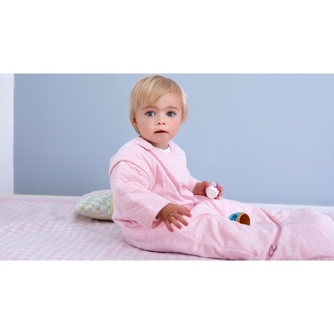 Śpiworek z rękawami 2.5 TOG Purflo - Różowy 3-9 msc
