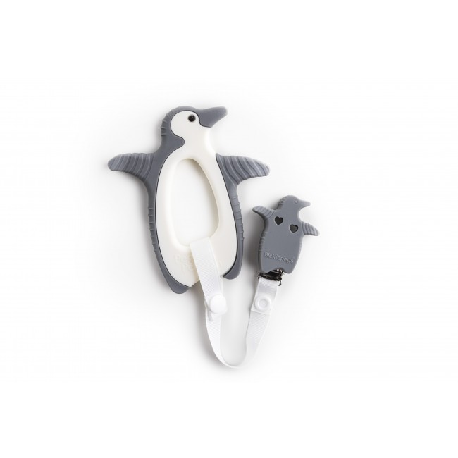Gryzak sensoryczny Bickiepegs - Peggie the Penguin