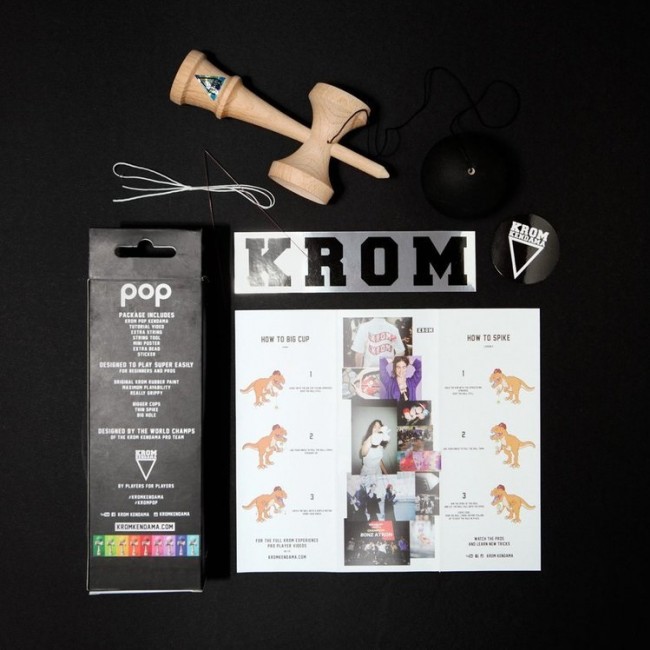 Kendama POP KROM - Black