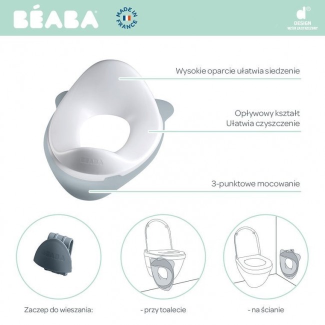 Nakładka na toaletę Beaba - Light Mist