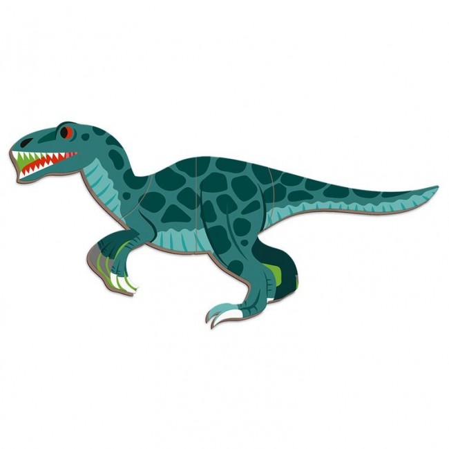 Magnetyczna układanka Magnetibook Janod - Dinozaury
