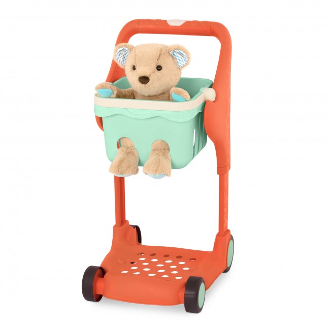 Muzyczny wózek na zakupy z koszykiem i akcesoriami B. Toys - Shop & Glow