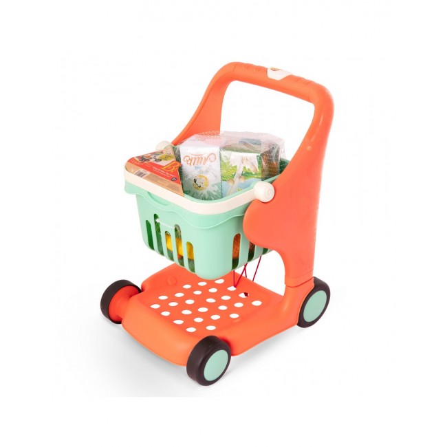 Muzyczny wózek na zakupy z koszykiem i akcesoriami B. Toys - Shop & Glow