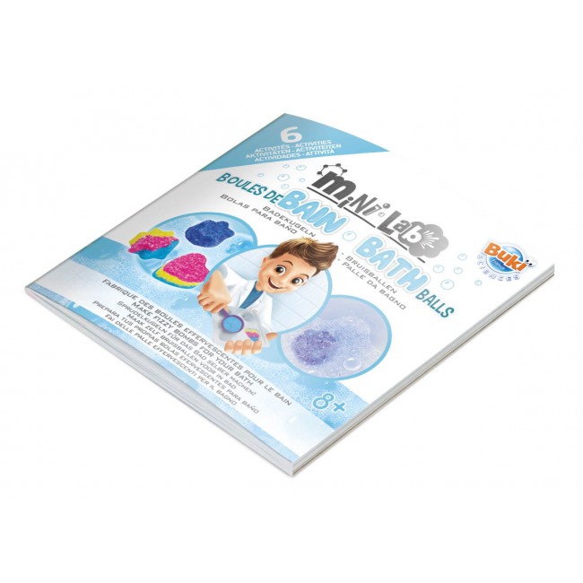 Zestaw Mini lab Buki - Musujące kulki