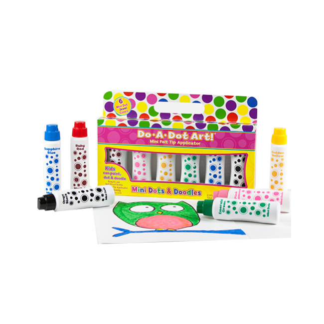 Duże Flamastry Kropkowe Mini Do-A-Dot Art - Klejnoty