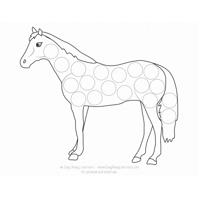 Duże Flamastry Kropkowe Mini Do-A-Dot Art - Słoneczna Wyspa