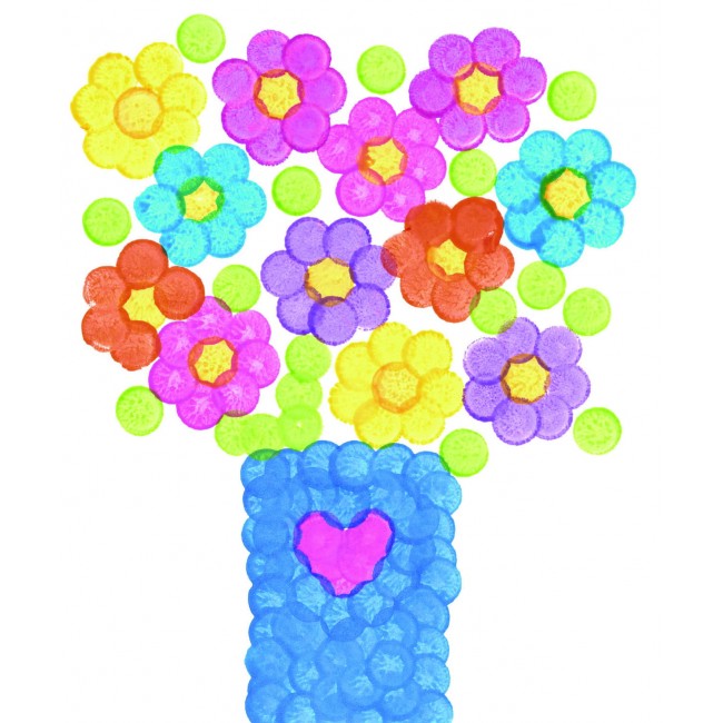 Duże Flamastry Kropkowe Mini Do-A-Dot Art - Słoneczna Wyspa