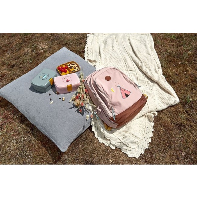 Lunchbox z wkładką Lassig - Adventure Tipi