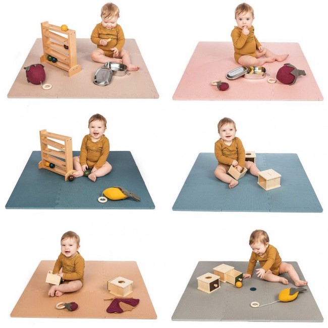 Mata piankowa 100x100cm That's Mine - Light brown