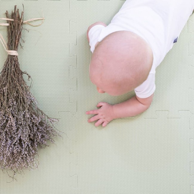 Mata piankowa 100x100cm That's Mine - Light brown