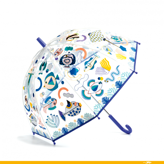 Parasol Przeciwdeszczowy Djeco - Magiczne rybki
