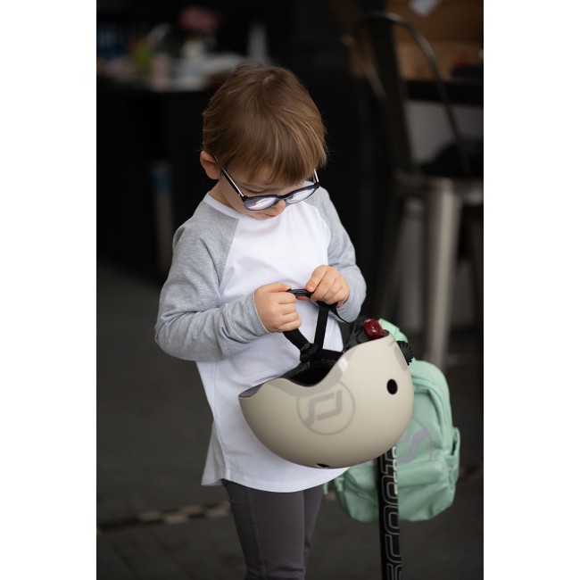 Kask dla dzieci SCOOTANDRIDE 3+ S-M - Ash
