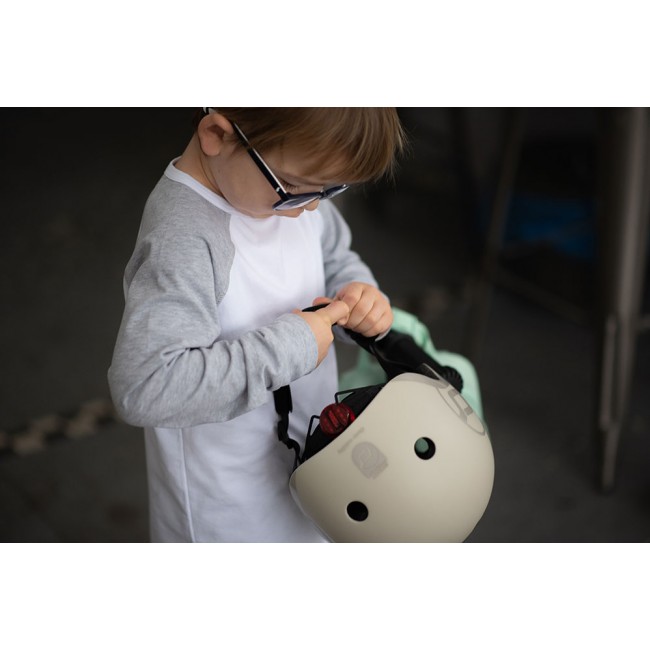 Kask dla dzieci SCOOTANDRIDE 3+ S-M - Ash