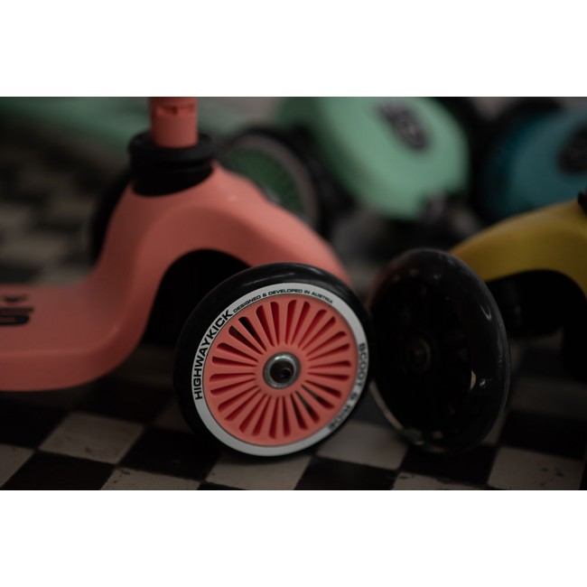 Hulajnoga i rowerek 2w1 Highwaykick SCOOTANDRIDE 1-5 lat - Peach