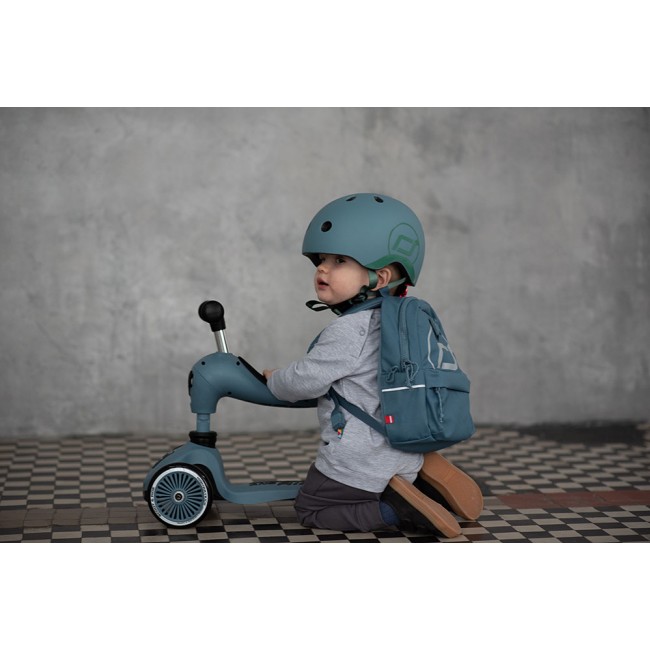 Hulajnoga i rowerek 2w1 Highwaykick SCOOTANDRIDE 1-5 lat - Steel