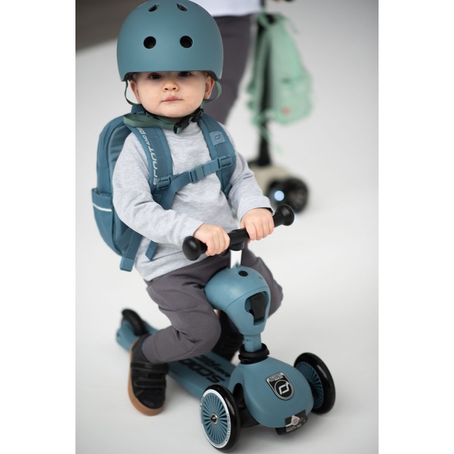 Hulajnoga i rowerek 2w1 Highwaykick SCOOTANDRIDE 1-5 lat - Forest