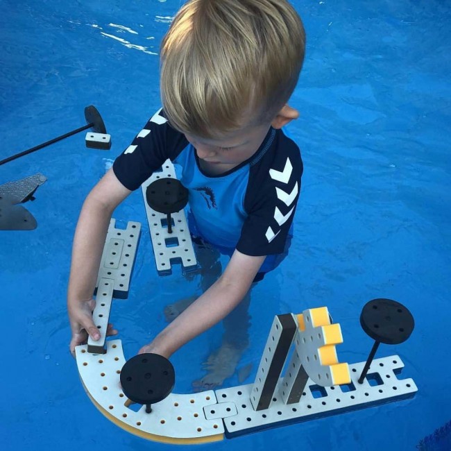 Piankowe klocki konstrukcyjne Bakoba - Creator box 74el.