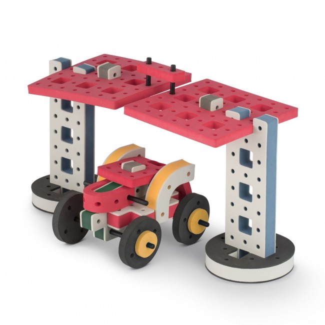 Piankowe klocki konstrukcyjne Bakoba - Creator box 74el.