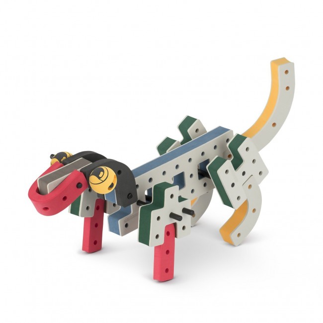 Piankowe klocki konstrukcyjne Bakoba - Creator box 74el.