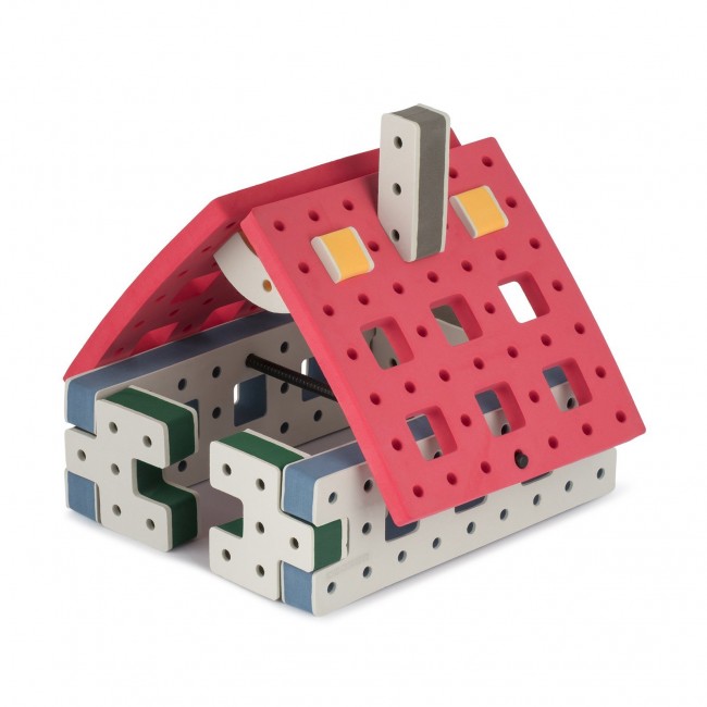 Piankowe klocki konstrukcyjne Bakoba - Creator box 74el.