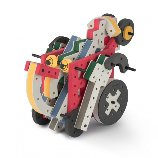 Piankowe klocki konstrukcyjne Bakoba - Creator box 74el.